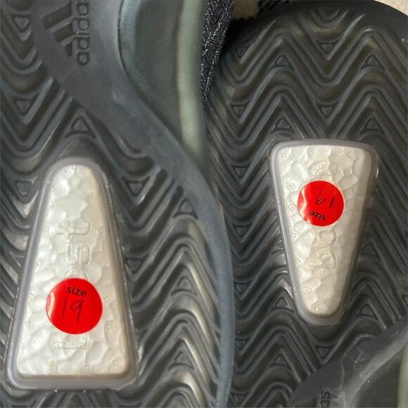 ADIDAS YEEZY Quantum Onyx Black SIZE 19 Sneakers Gorpcore Kidcore Basketball - Picture 9 of 16